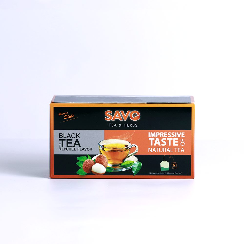SAVO TRÀ TÚI LỌC - VỊ VẢI (Hộp 25 túi)