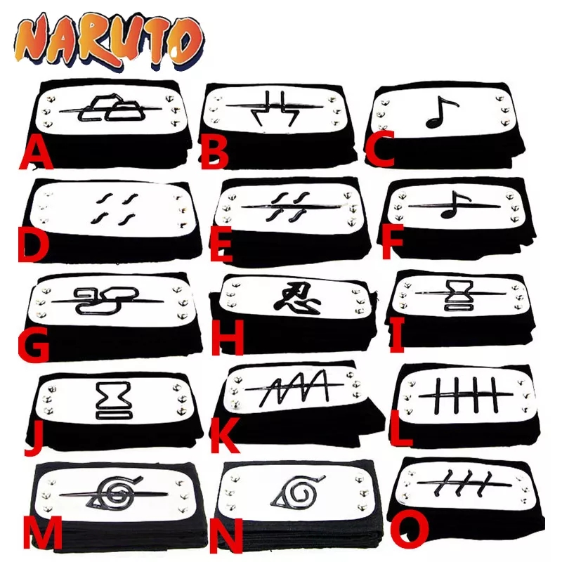 Phụ Kiện Đội Đầu Naruto, Headband Cho Cosplay