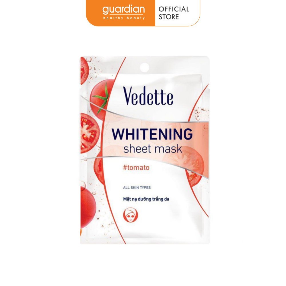 Mặt Nạ Giấy Trắng Da Cà Chua Vedette 22Ml