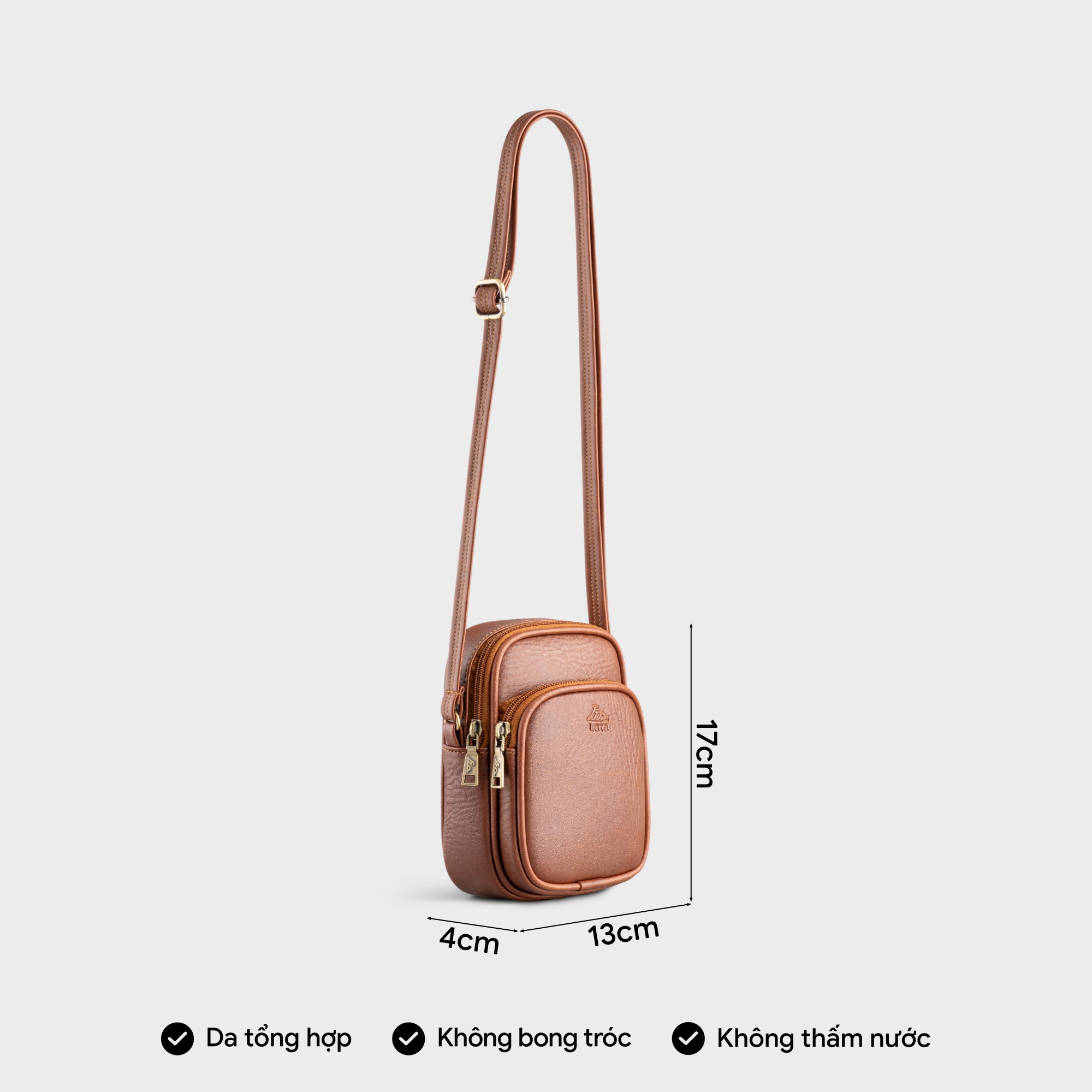 Túi Lata (Thời trang nữ đựng điện thoại mini - Túi đeo chéo da HN117)