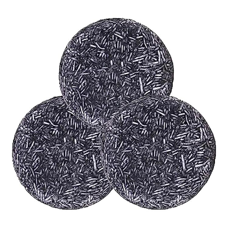 Bar Shampoo for Gray Hair Organic Grey Hair Soap Bar Nourishing Solid Hair Soap Bar 3PCS Shampoo Bars for Shiny Black Hair Hair Regrowth Restore Natural Hair Color relaxing