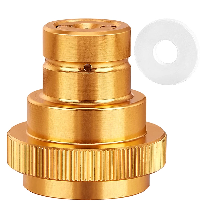 Quick Adapter for CO2 Soda Water Sparkler DUO Tank Canister Conversion for Soda Stream Soda Machine with Sealing Ring