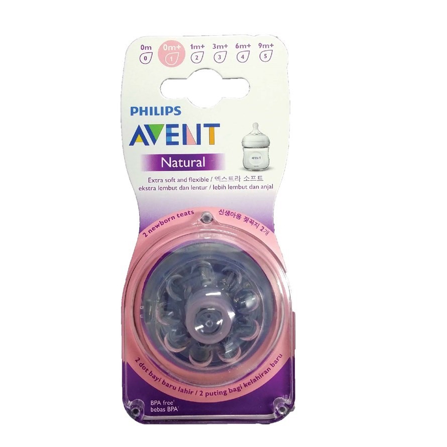 avent natural teat newborn