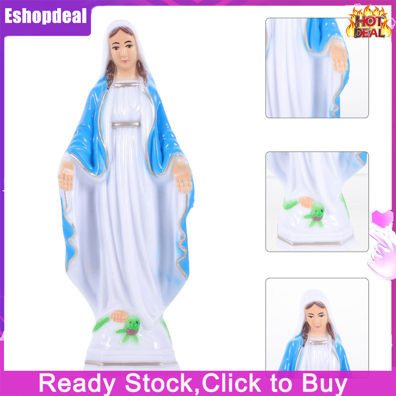 Eshopdeal Tượng Đức Trinh Nữ Maria Công Giáo Đức Mẹ Đồng Trinh Bức Tượng Madonna Bức Tượng Đức Mẹ Đồng Trinh Bức Tượng Món Quà Công Giáo
