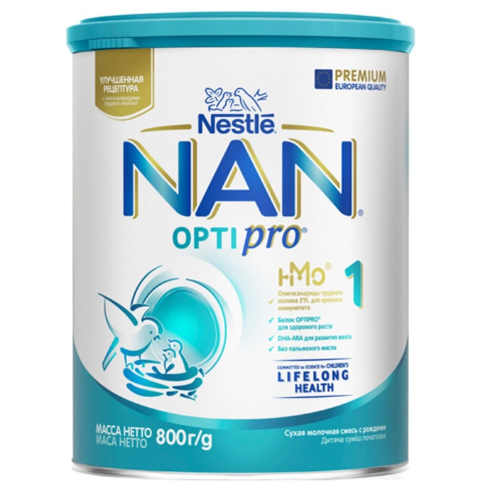 Sữa bột NAN Nga OPTIPRO Đủ Số 1, 2, 3, 4 Lon 800g