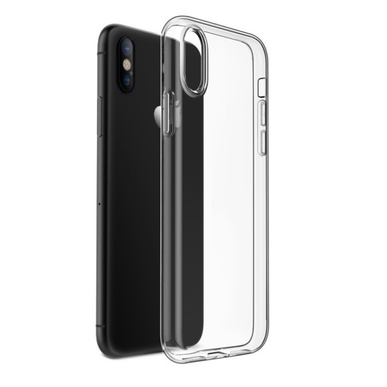 Ốp Silicon Dẻo Cho Iphone X / Iphone Xs (Trong Suốt)