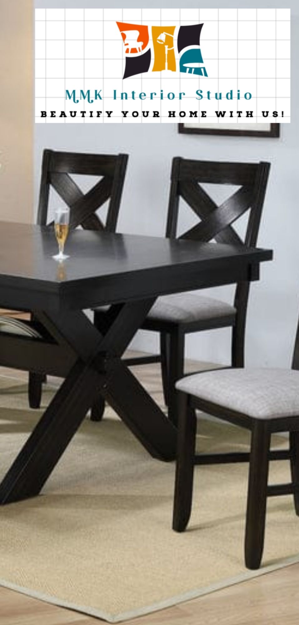 customized6 seater dining table set, Six seaters dinig table set, 6 person dining set, six person dining table set, 6 dining chairs with table, 6 Chairs with table, dining table + 6 chairs, Cross chairs with table, cross dining table set, 6 chairs set , t. 