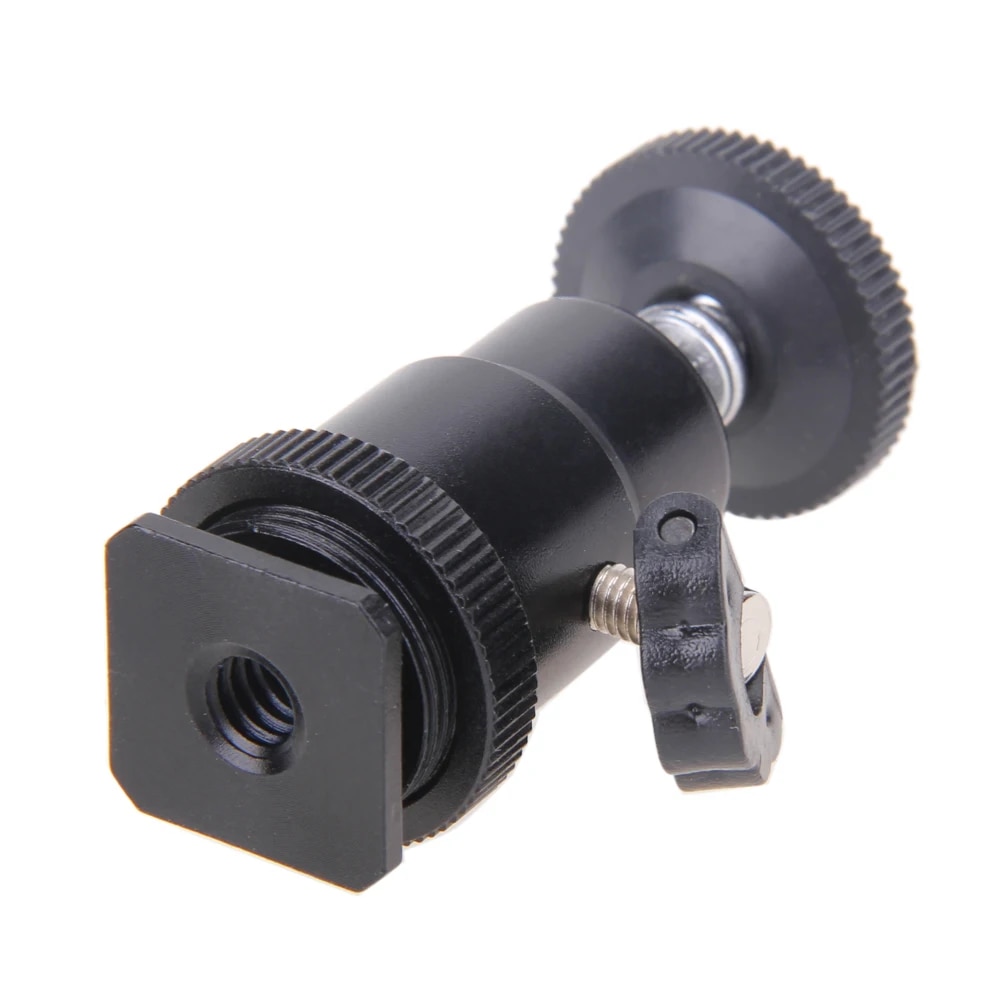 【Worth-Buy】 1-10pcs Suitable For Camera Tripod Flash Bracket Installation 1/4 Hot Shoe Adapter Bracket With Lock