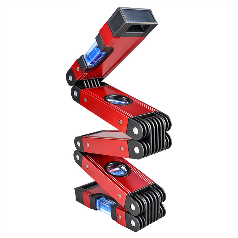 ZUOGUAN Woodworking tool level, multifunctional folding level, high-precision and multi angle architectural decoration corner measurement