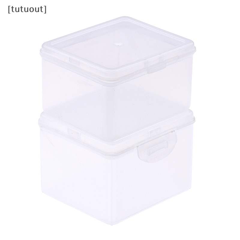 Vest Line Store [Tutout] Multi functional storage box transparent cover plastic storage box VN