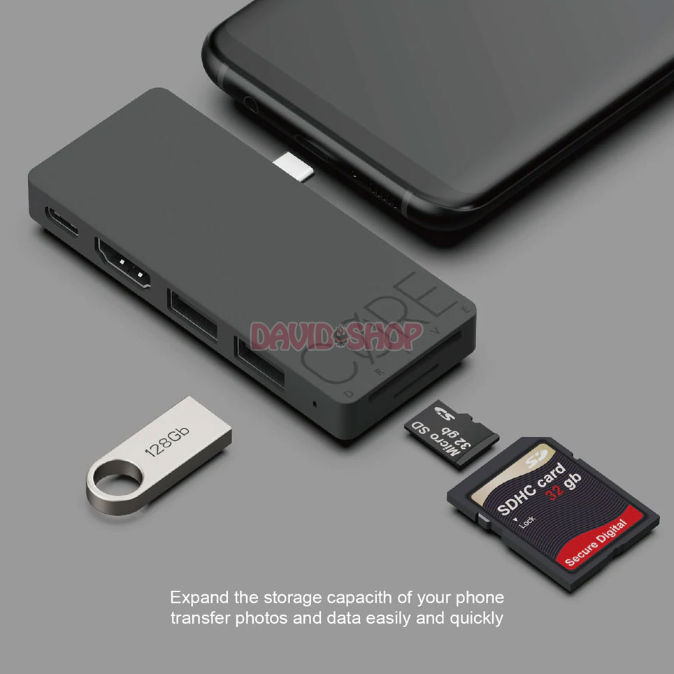 Skull & Co. - SteamDock & Jumpgate Dock cho Steam Deck, Nintendo Switch, smartphone, MacBook...