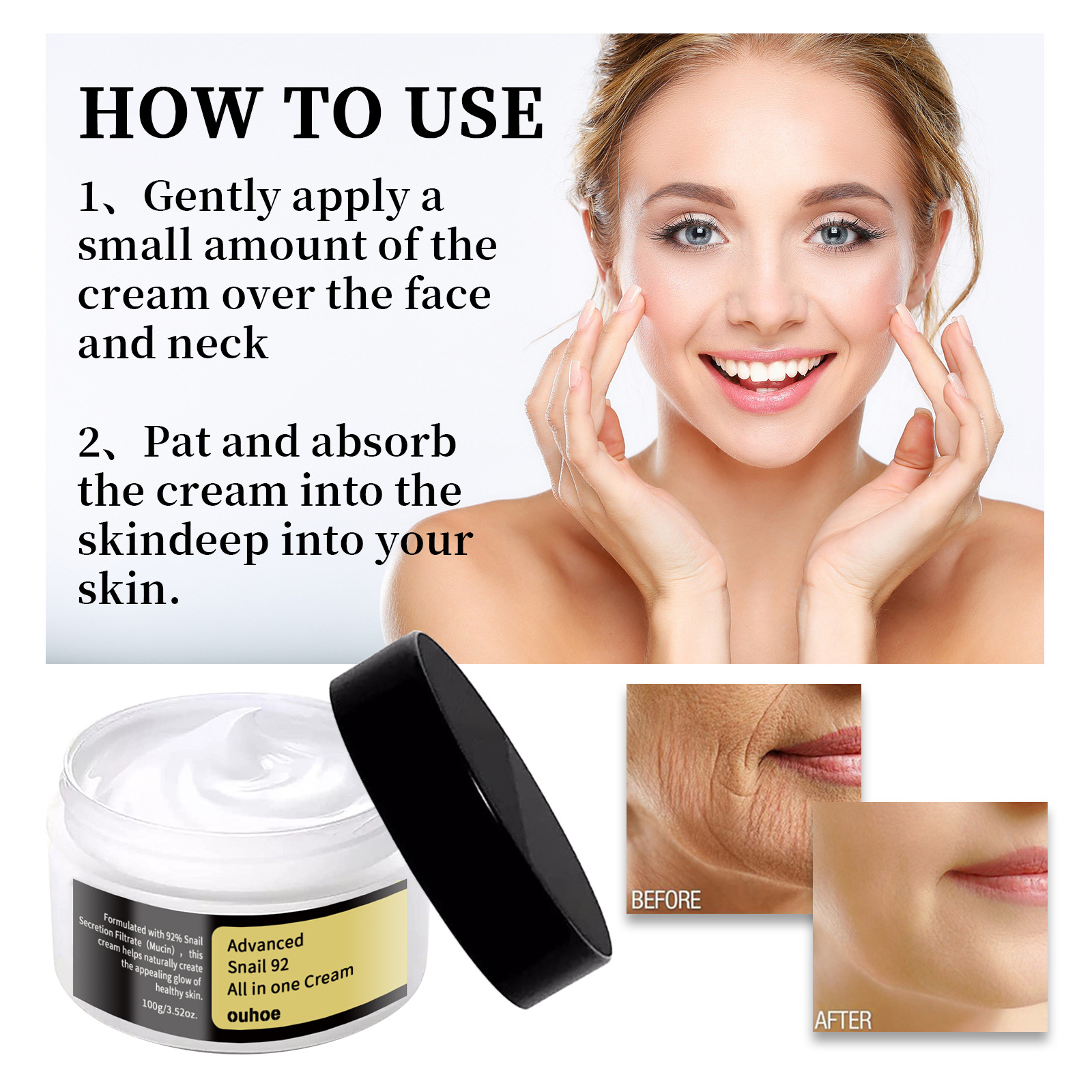 Collagen%20Snail%20Mucin%2092%25%20Repair%20Face%20Cream%20Repairing%20Lift%20Firm%20Anti-aging%20Fade%20Fine%20Lines%20Acne%20Treatment%20Brightening%20Skin%20Care%20-%20Image%202