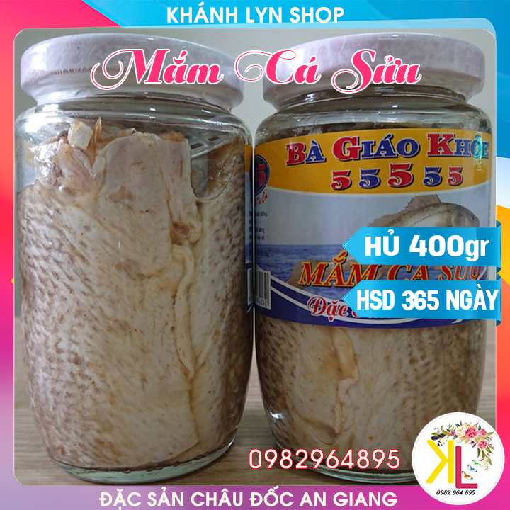 Mắm cá sửu bà giáo khỏe 55555 châu đốc an giang - hủ 400gr