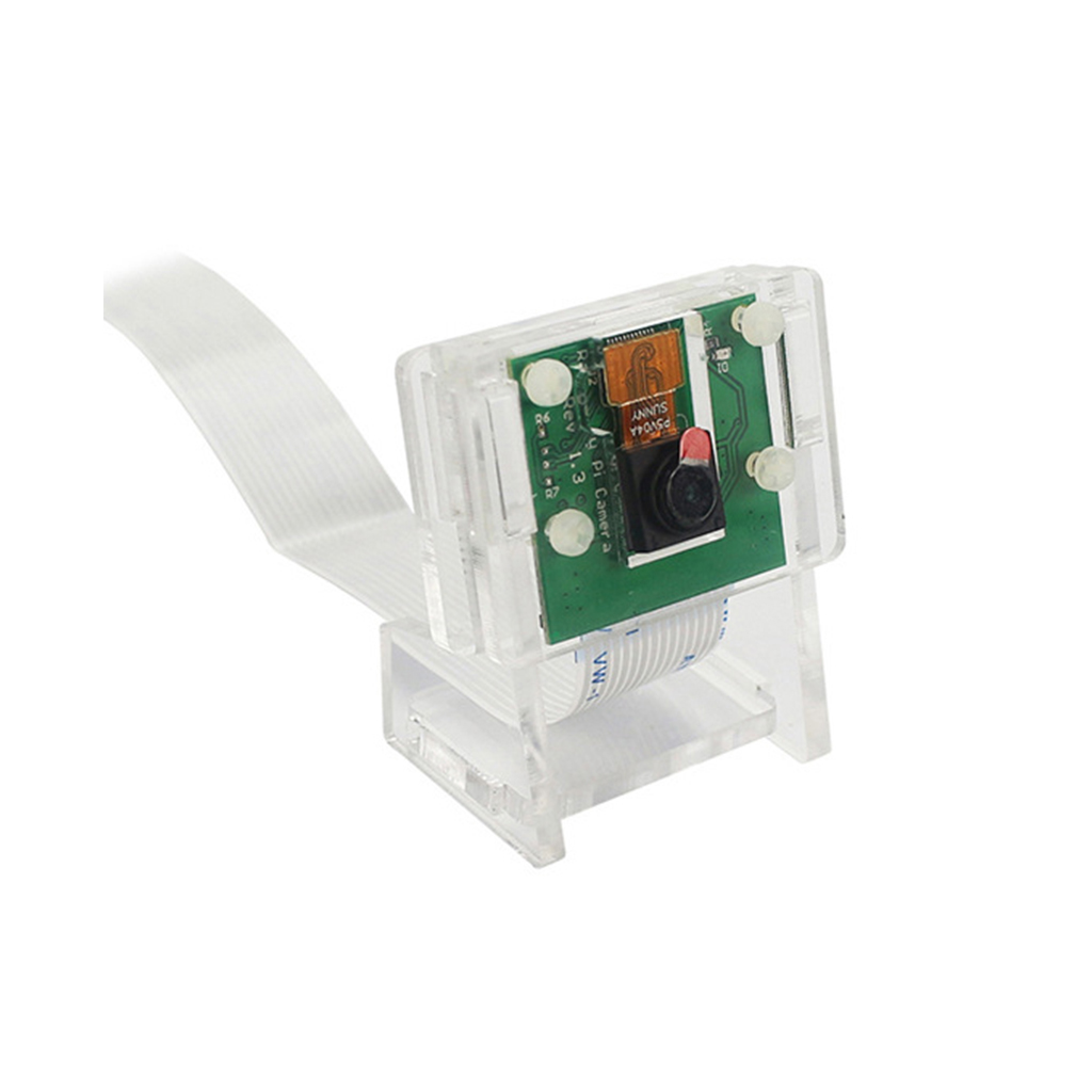 Tay cầm camera trong suốt Acrylic Khung giá đỡ trường hợp cho máy ảnh Raspberry Pi