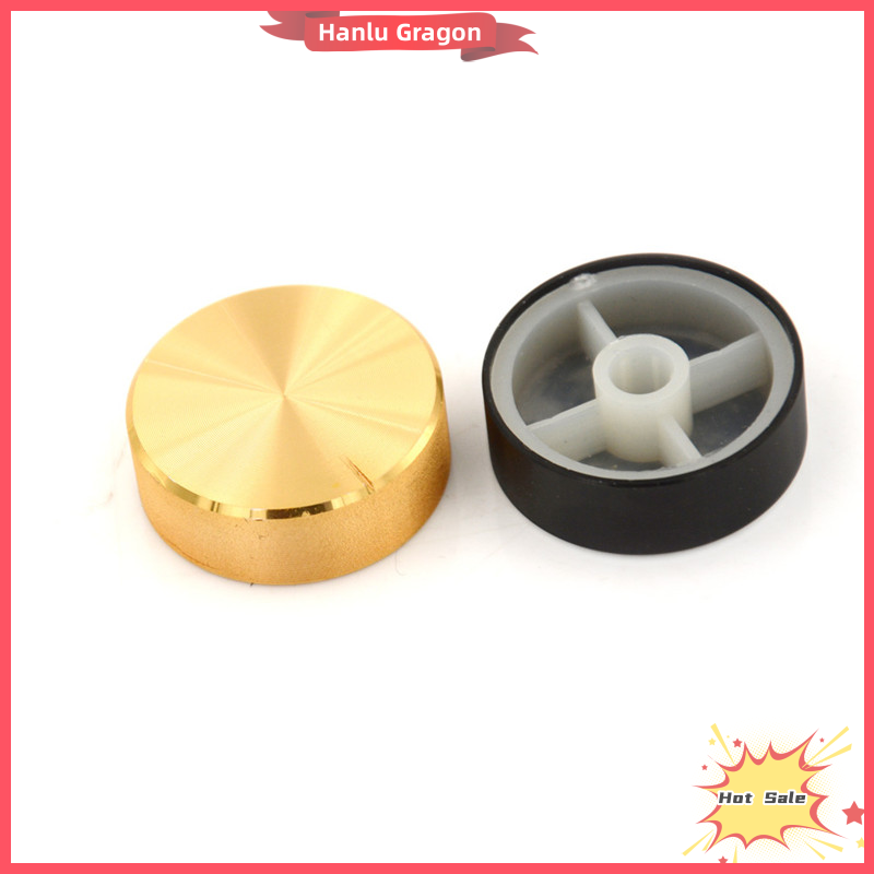 Hanlu 30x10 Aluminum Volume Control Knobs CD Amplifier Potentiometer Tool