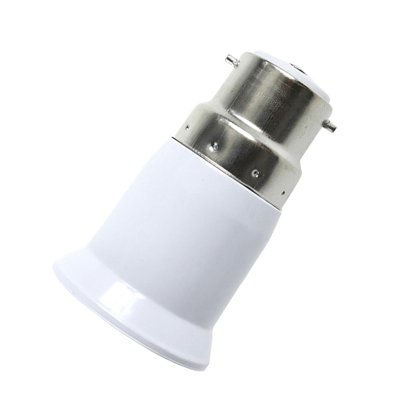 ACE ONE 💖 [Ready Stock] 💖 B22 to E27 Lamp Bulb Socket Base Holder Converter Fireproof High Temperature Resistant Light Adapter Conversion Lampholder