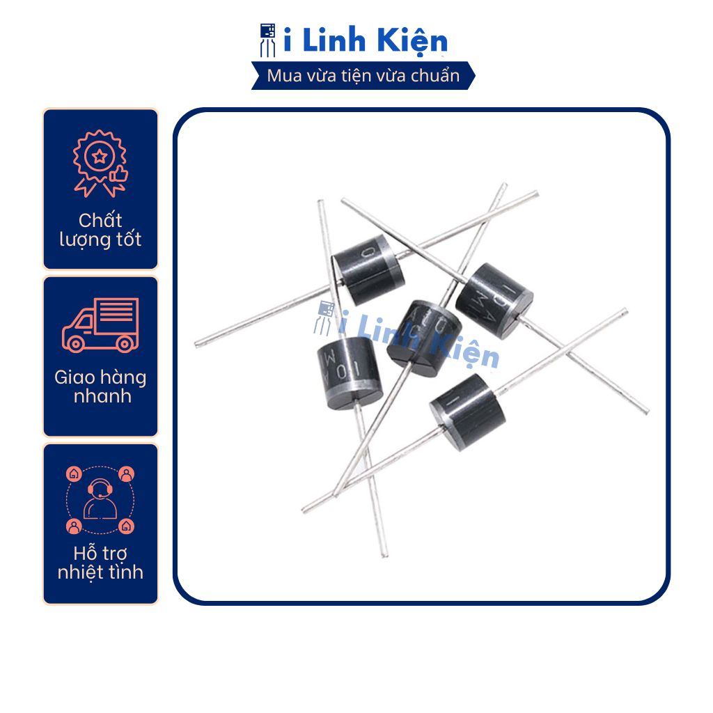 Diode chỉnh lưu 6a10 10a10 20a10 1000v chất lượng tốt.