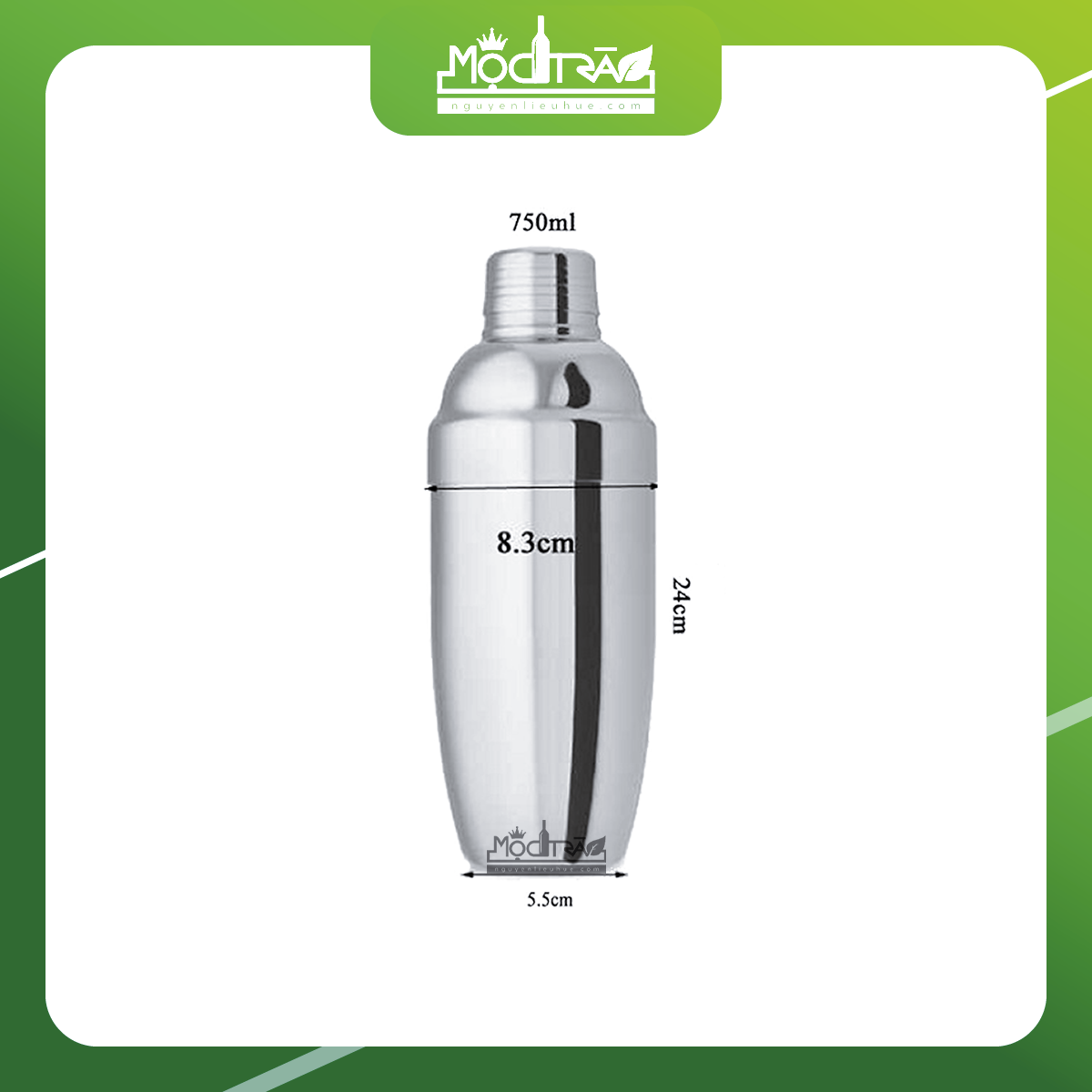 Bình Lắc/ Bình Shaker Inox 350ml - 550ml - 750ml