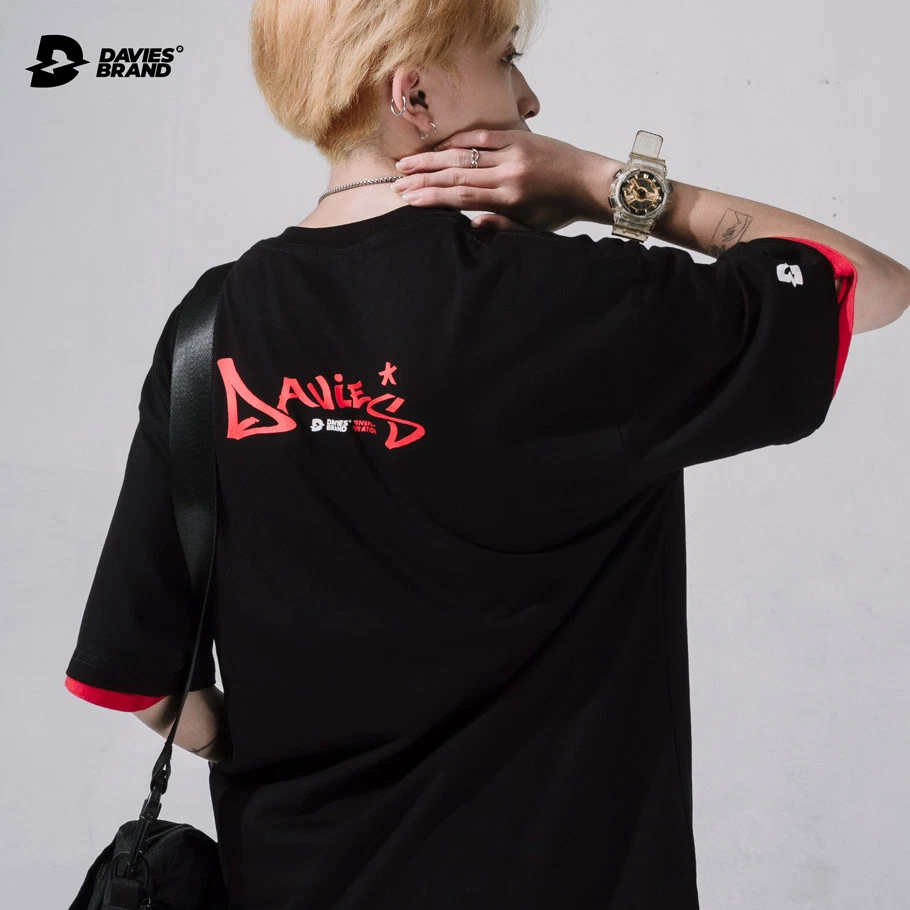 Áo thun Davies nam nữ DSW Tee Old Skull