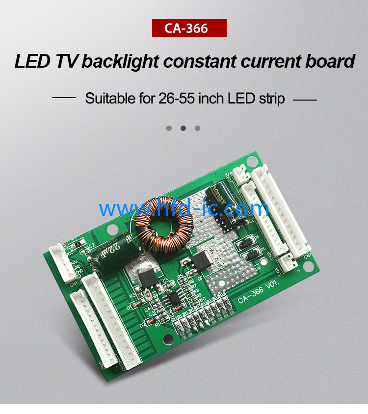 CA-366 universal 26" to 55" inch driver board constant current board led driver board