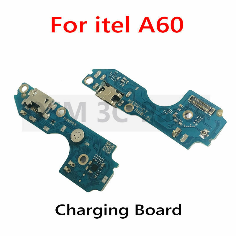For itel A60 A70 USB Dock Charger Port Plug Headphone Audio Jack Microphone MIC Charging Board Replacement Parts. 