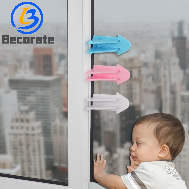 BECORATE 1pc Baby Safety Sliding Door Lock Baby Kids Children Sliding