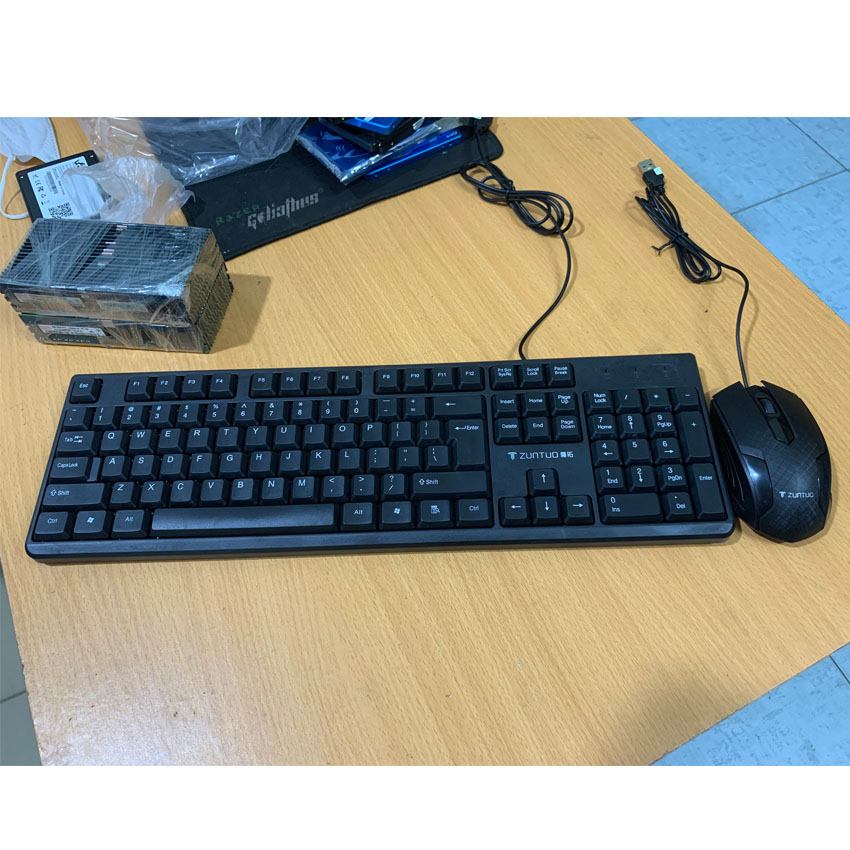 Bàn phím chuột văn phòng cao cấp ZT600