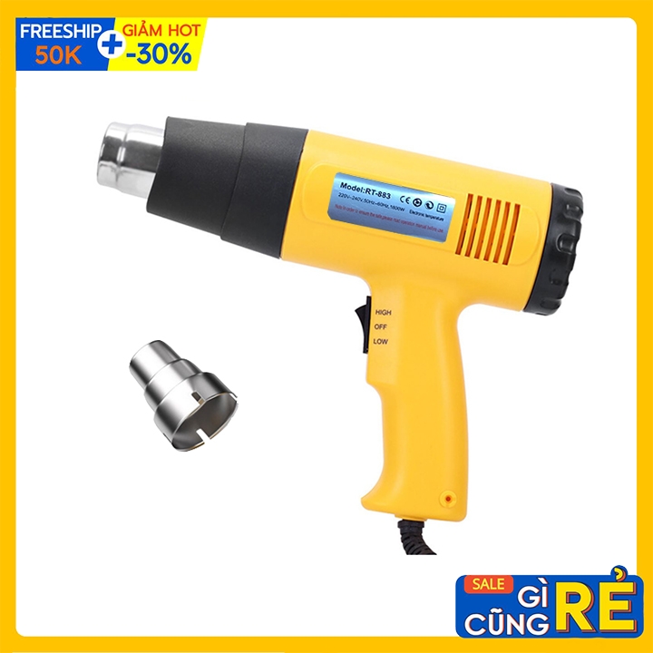 Máy khò hơi nóng, máy khò nhiệt, máy khò màng co bọc giỏ quà tết.