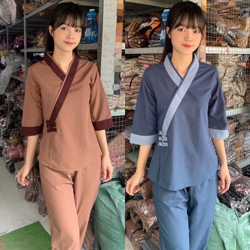 Đồ Lam Đi Chùa # 3 Nút Kate