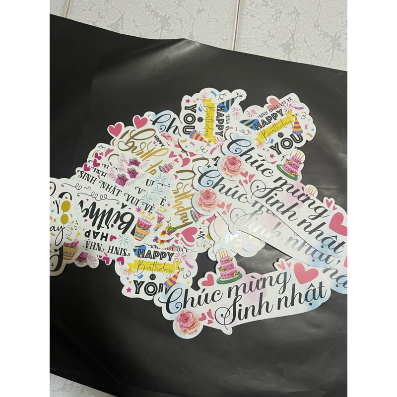 Sét 10 cái banner chúc mừng sinh nhât