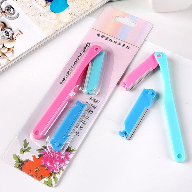 Set 2 dao cạo tỉa lông mày - tỉa khuôn mày mp10