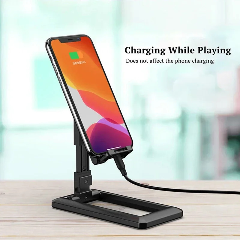 Có thể gập lại máy tính bảng điện thoại di động điện thoại để bàn chân đế cho iPad iPhone Samsung Bàn Chủ bàn có thể điều chỉnh Bracket Đế đỡ điện thoại thông minh