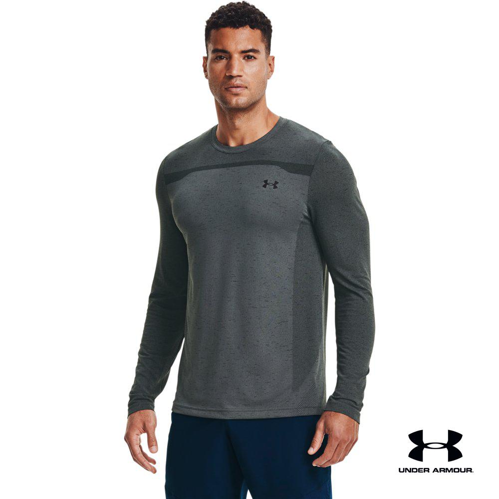 Under Armour Ua Mens Seamless Long Sleeve อันเดอร์ อาเมอร์ เสื้อเทรนนิ่ง สำหรับผู้ชาย รุ่น 7796