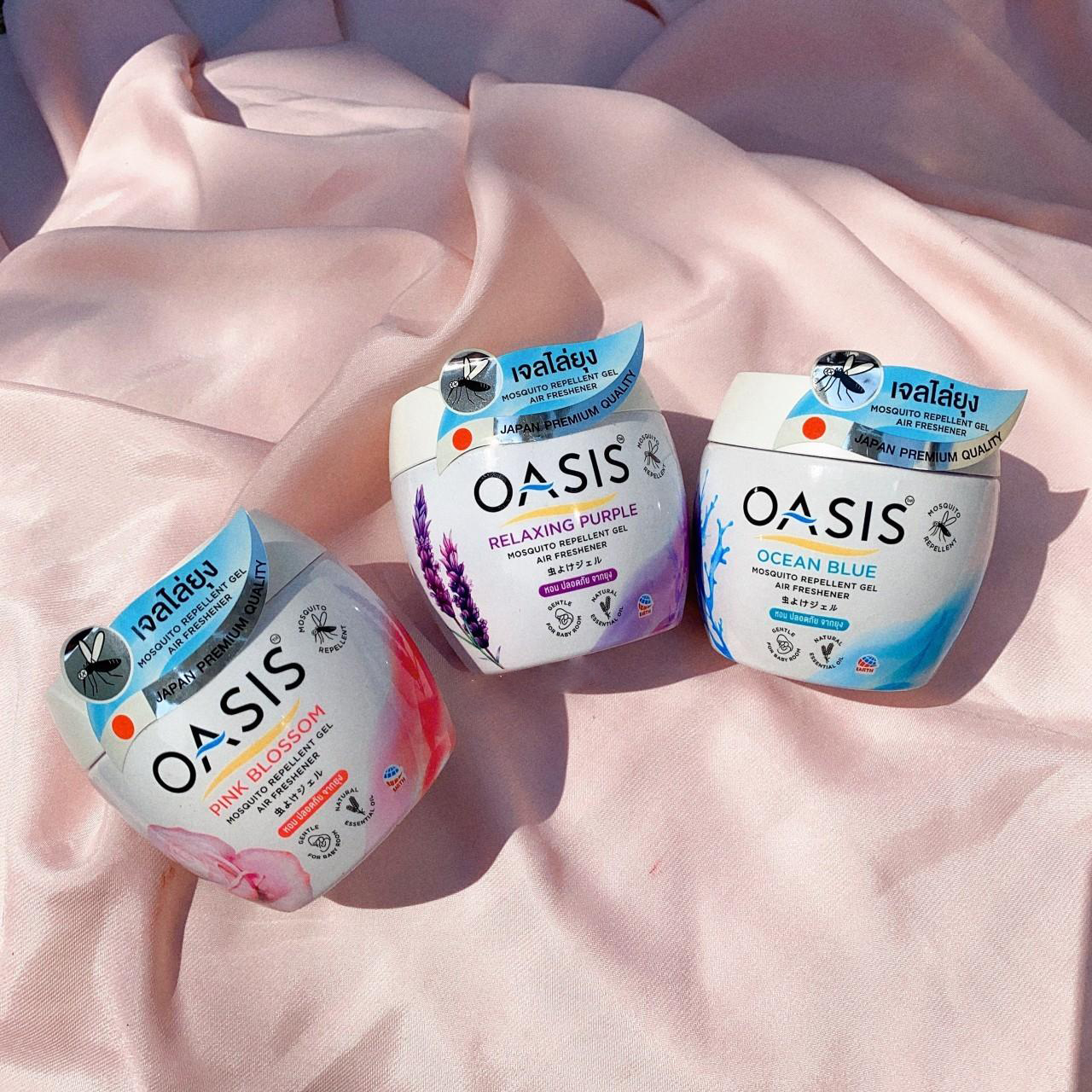 Combo 2 hộp sáp thơm đuổi muỗi oasis 180g thái lan