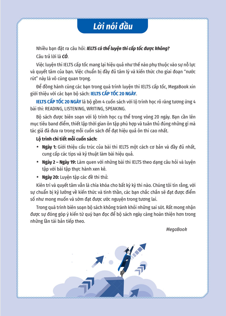 Sách - IELTS Cấp Tốc - 20 Ngày Writing - Newshop