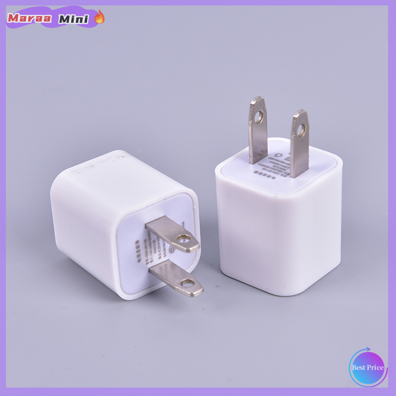 Maraa usb cube adapter 5w wall charger for ipod, ipad, iphone 5 5c 5s 6 6s 7 plus