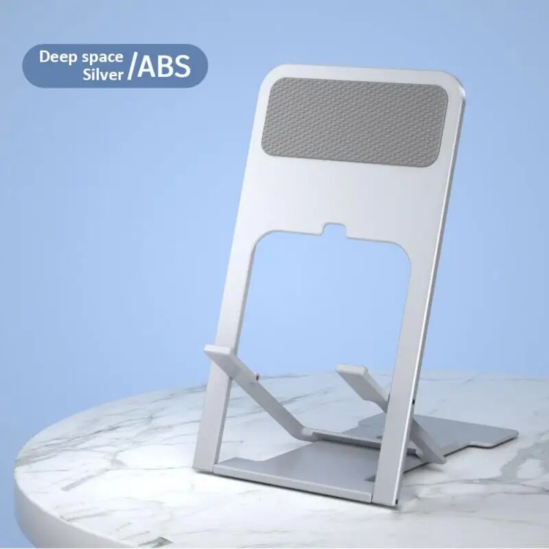 Plastic Tablet Stand for IPhone IPad Desktop Mobile Phone Holder Stand Multi-Angle Folding Mini Phone Holder