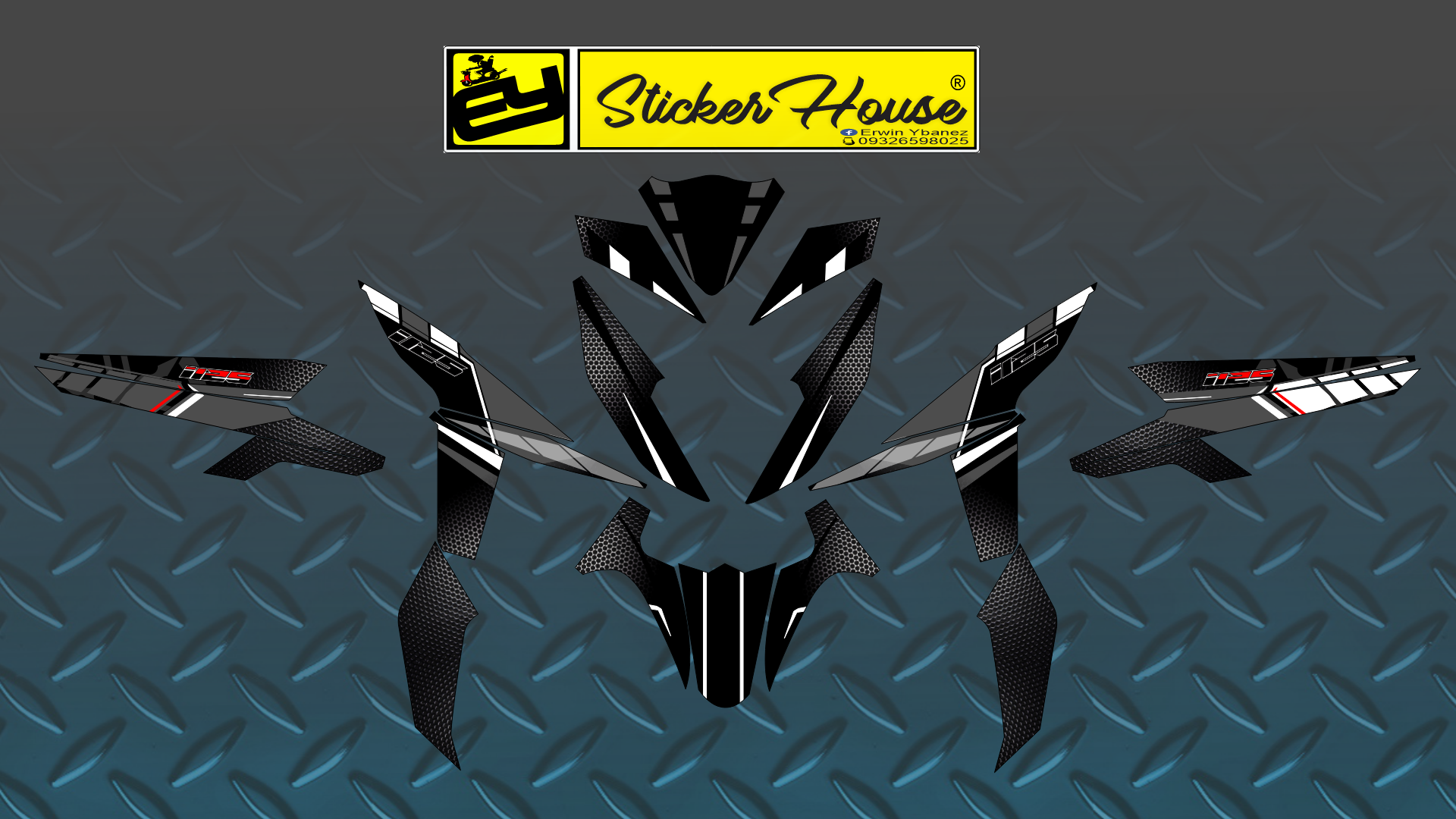 Rusi Passion Decals Laminated Lazada PH