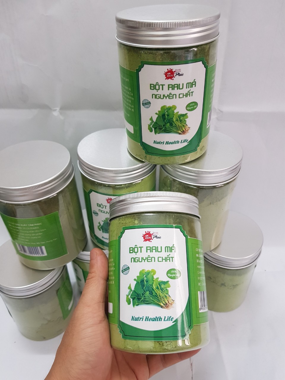 Bột rau má, , bột rau má sấy lạnh nguyên chất, bột rau củ sấy lạnh, bột rau má đắp mặt nạ, thơm ngon, bổ dưỡng