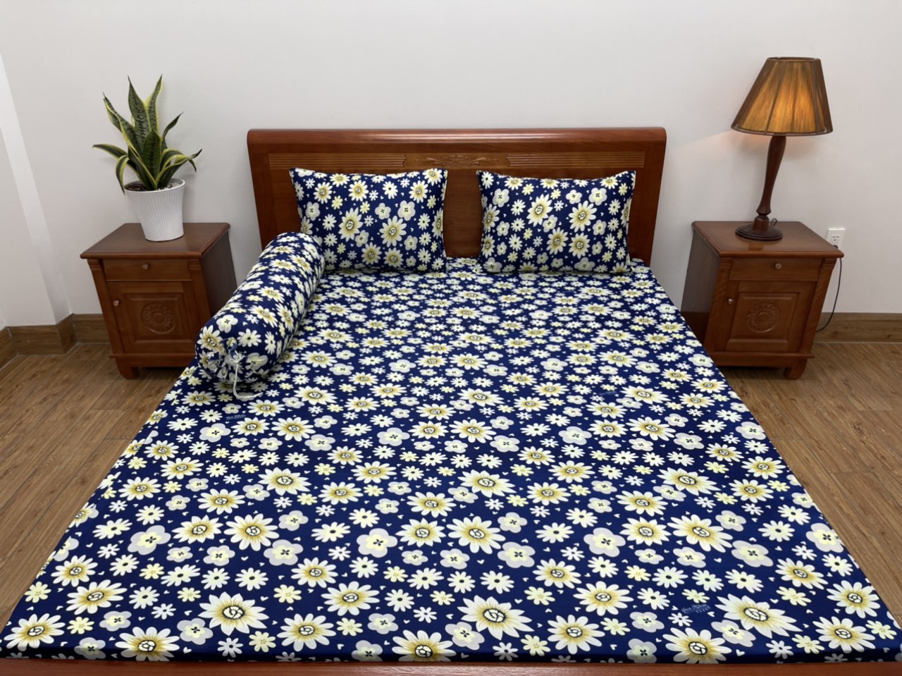 Ga/drap thun Hàn Quốc [ KHÔNG ÁO GỐI]  với size nệm dưới 20cm