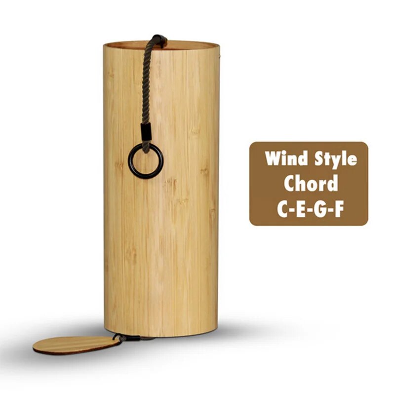 Wind Chimes C/Am/Dm/G Chord Hand Bamboo Windchime Musical Bell Outdoor Garden Patio Home Decor Meditation Gifts