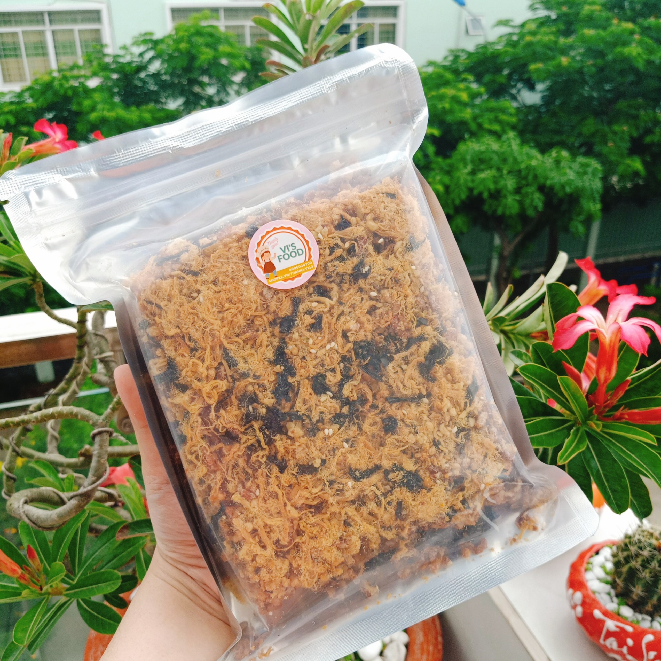 💟CƠM CHÁY GẠO LỨC CHÀ BÔNG RONG BIỂN 250GR💟