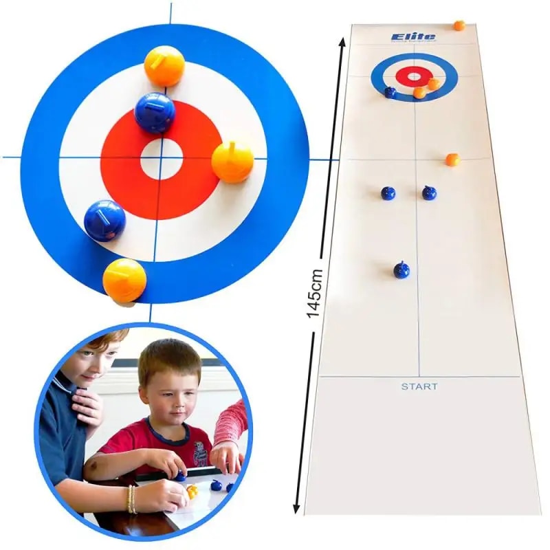 Chat-support 1 Set Desk Curling Game Parent