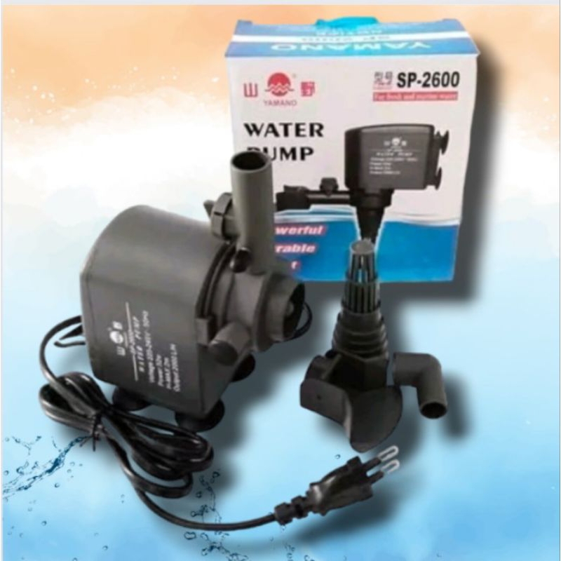 YAMANO SP 2600 Pompa aquarium kolam hidroponik