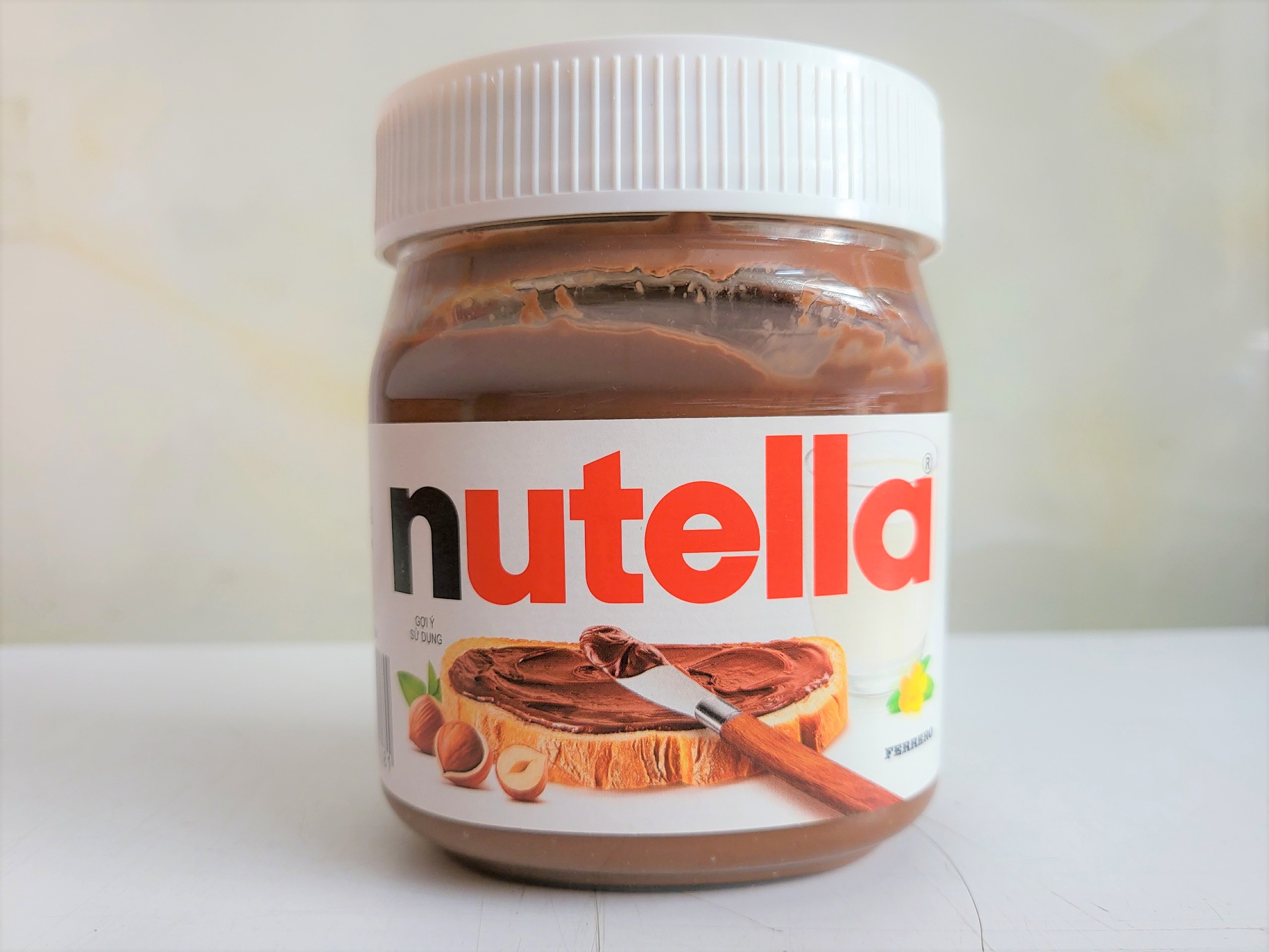 [Hộp (nhựa) 350g] BƠ HẠT PHỈ PHẾT CACAO [Australia] NUTELLA Hazelnut Spread with Cocoa