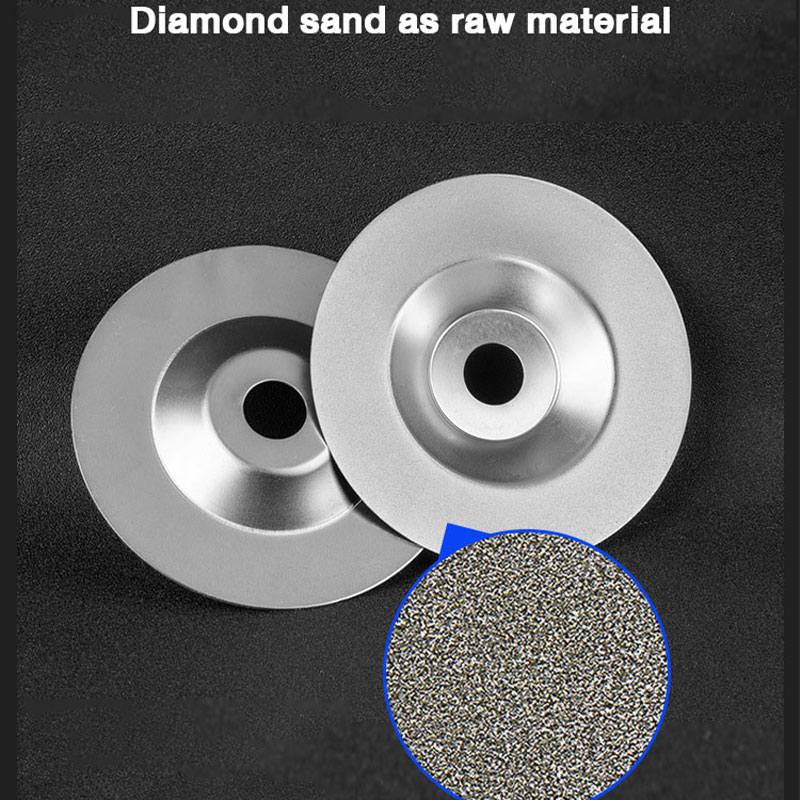 Diamond grinding wheel universal special grinding blade bowl shaped arc angle grinder grinding blade diamond electroplating grinding blade