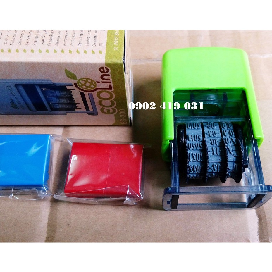 Con Dấu Ngày Tháng Năm PET300 [ Đóng Trên Giấy ]