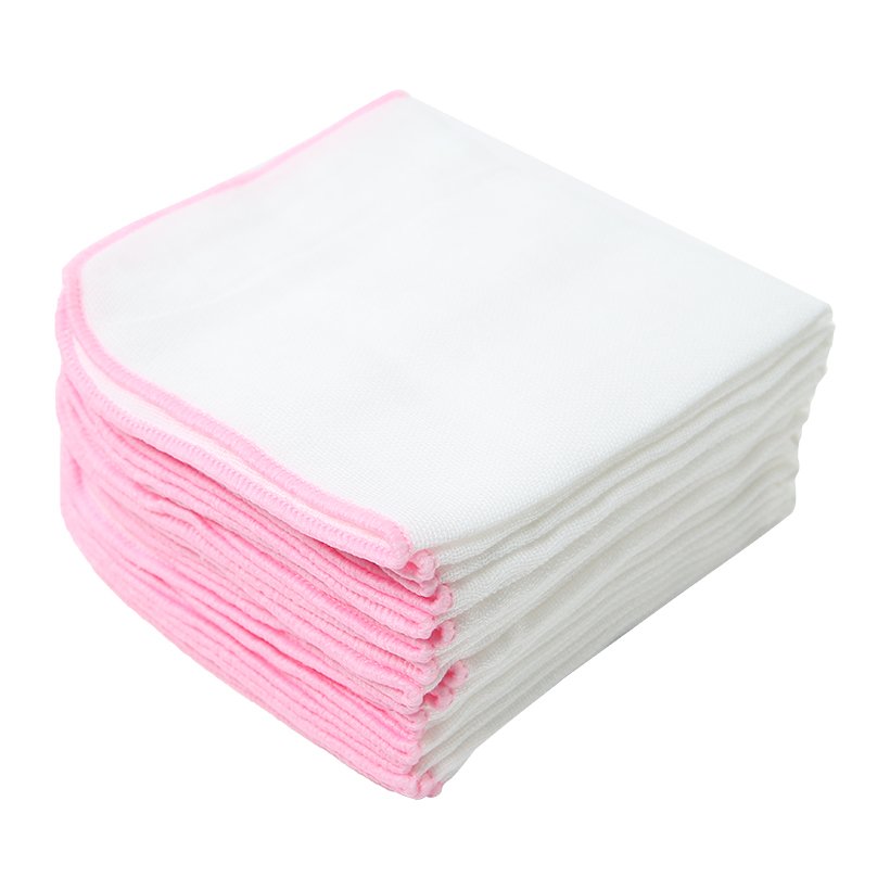 Set 10 Khăn sữa xô 3 lớp cho bé ( 25*25cm )