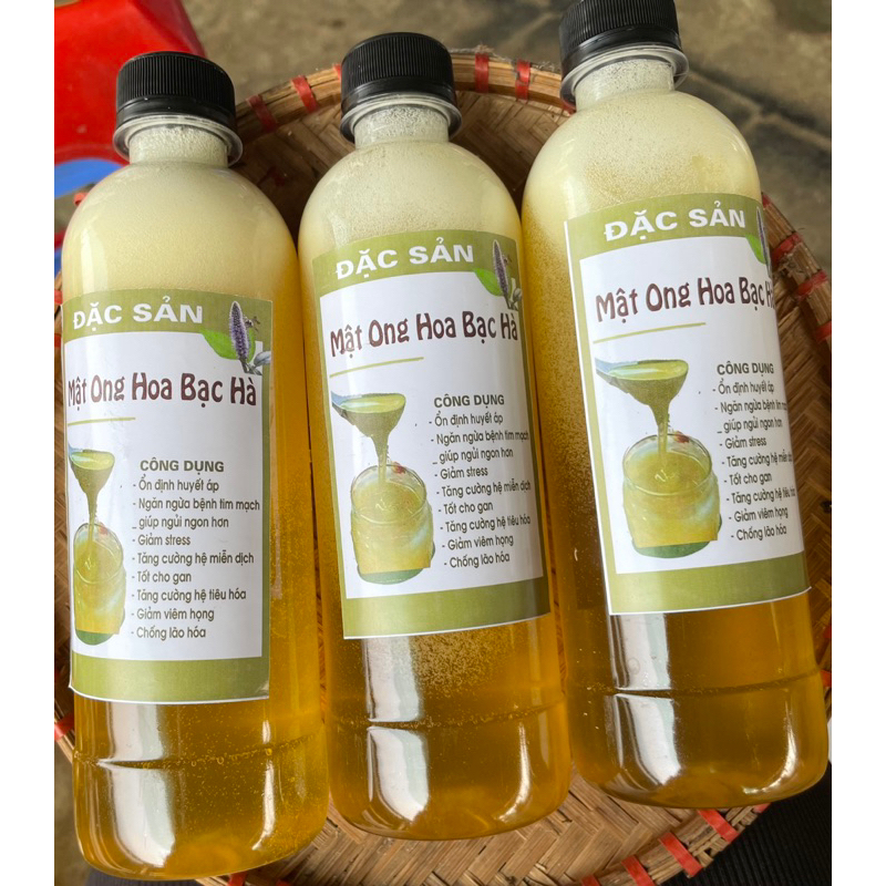 MẬT ONG BẠC HÀ  NGUYÊN CHẤT HÀ GIANG ( Thơm Chuẩ Đặc Nhiều Ga )