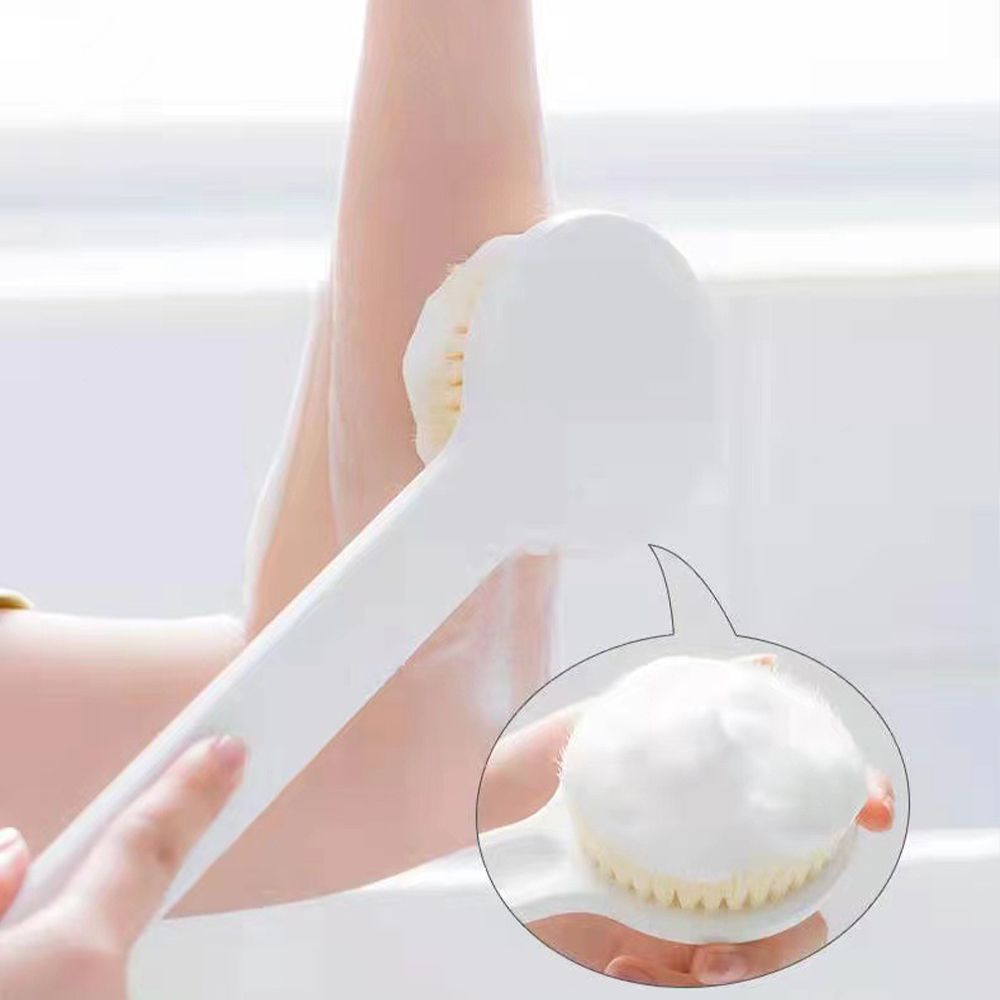 Scrub bath brush bath brush soft bristle back bath brush rub bath artifact back brush